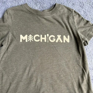 Kids Michigan T-Shirt. Size 4